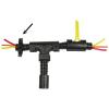 Pico 5101PT 3/8" Winged Wiring Harness/Convoluted Tubing (Split Loom) Securing Clips Black 4 Per Package view 2