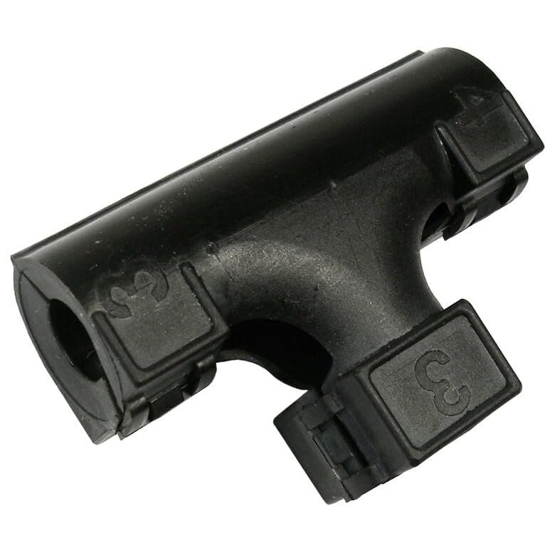Pico 5110PT 3/8"-3/8"-3/8" Convoluted Tubing (Split Loom) "T" Fitting/Connector 1 Per Package