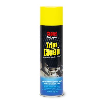Stoner Car Care 91134 Trim Clean All-Purpose Foaming Automotive Interior Cleaner, Fast-Acting Formula Quickly Removes Grime, Dirt & Stains from Trim, Consoles & Plastics 18 oz