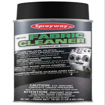 Sprayway Fabric Foam Cleaner , Net 19 Oz. (SW508)