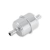 Mr. Gasket 9746 Chrome Fuel Filter - Fits 3/8 Inch Hose view 3
