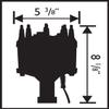 MSD 8384 Pro-Billet Dual Pickup Distributor view 2