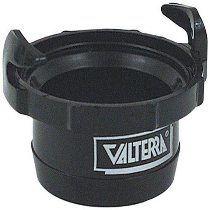 Valterra T1024VP Hose Adapter - 3" Straight, Black (Carded)