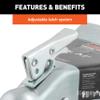 Curt Manufacturing K-5101 Class 3 5000 Gross Load 2 in Ball A-Frame Coupler view 4
