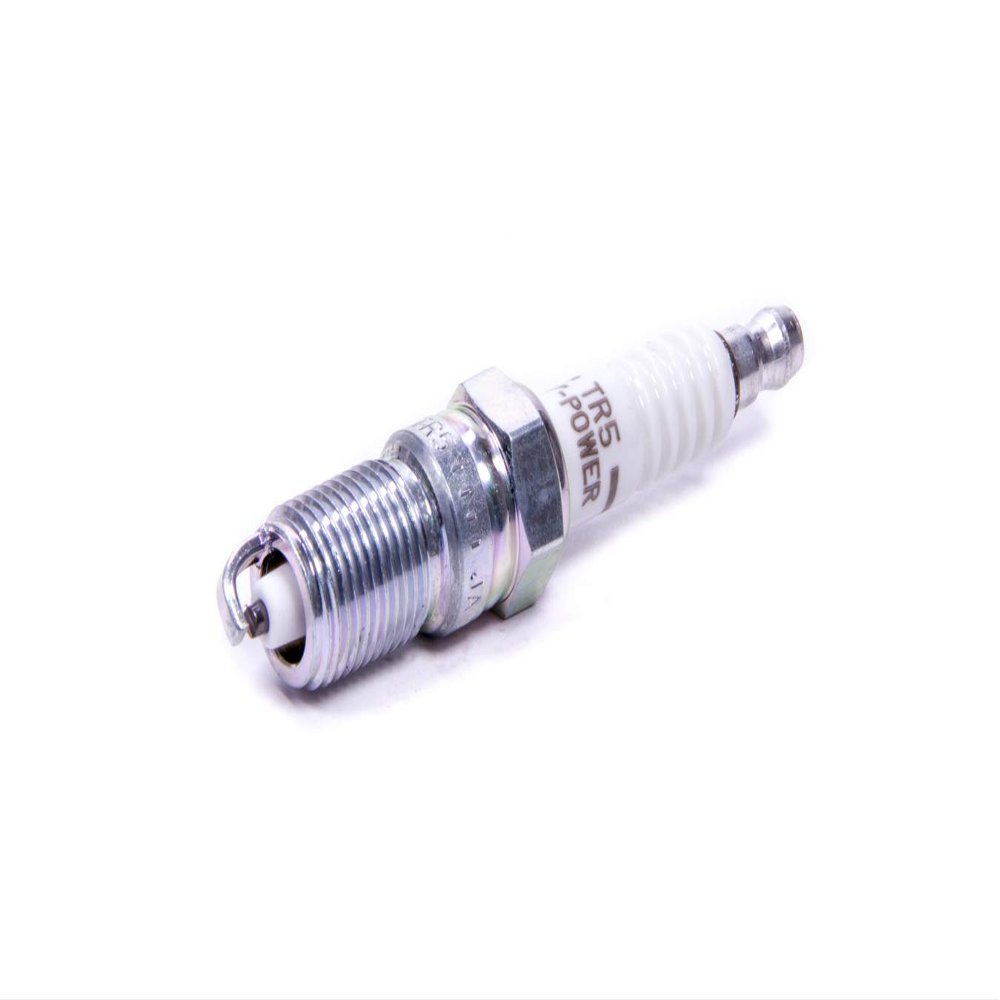 NGK Spark Plug, NGK V-Power, 14 mm Thread, 0.708 in Reach, Tapered Seat, Stock Number 2238, Resistor, Each