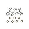 Hurst 3327302 Steel Bushing Pit Pack view 1