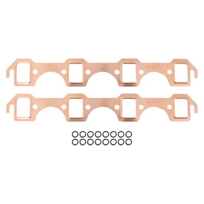 Mr. Gasket - 7160 Copper Exh Gaskets-Ford Sb