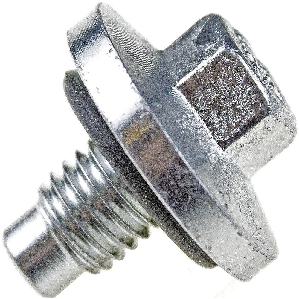 Dorman 65450 Oil Drain Plug Pilot Point Inset Gasket M12-1.75, Head Size 14 mm Compatible with Select Saturn Models