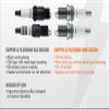 Autolite APP45 Double Platinum Automotive Replacement Spark Plug (1 Pack) view 3
