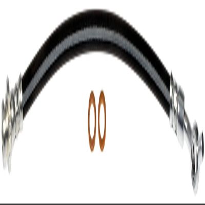 Dorman H620537 Front Driver Side Brake Hydraulic Hose Compatible with Select Nissan / Suzuki Models