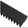 Gates T258 Premium Automotive Timing Belt view 2