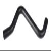 Continental 61546 Molded Radiator Hose view 1