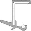 National 224066 Oil Seal view 2