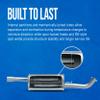 Walker SoundFX 18251 Direct Fit Exhaust Muffler 2" Inlet (ID) 2" Outlet (ID) for Toyota 4Runner view 3