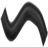 ACDelco Professional 22300M (88908229) Molded Upper Radiator Hose view 1