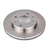 PowerStop Front Brake Rotor for Audi A4 1996-06 |A4 Quattro 1996-06 |A6 1995-01 |A6 Quattro 1995-01 |Volkswagen Passat 1998-05 - Direct OE Disc Replacement Rotor, EBR430 view 1