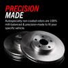 PowerStop Front Brake Rotor for Audi A4 1996-06 |A4 Quattro 1996-06 |A6 1995-01 |A6 Quattro 1995-01 |Volkswagen Passat 1998-05 - Direct OE Disc Replacement Rotor, EBR430 view 3