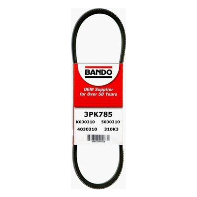 Bando USA 3PK785 OEM Quality Serpentine Belt