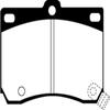EBC Brakes Redstuff 3000 Series Sport Brake Pad Set DP3824C to Fit MERCURY,FORD,MAZDA view 1