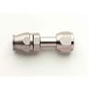 Aeroquip FCE1714 Nickel Plated Steel -10AN A/C Straight Female O-Ring Pilot view 1