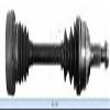 USA Industry AX27389 Remanufactured CV Axle Shaft view 1