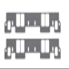 Mr. Gasket 143 Intake Gasket Set view 1
