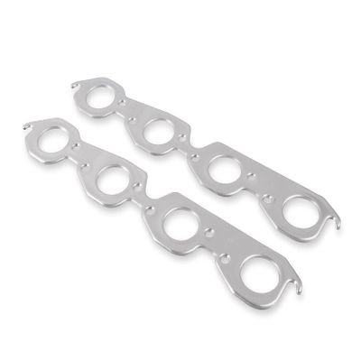 Flowtech 99153FLT Header Gaskets - Aluminum-Layered - Round Ports