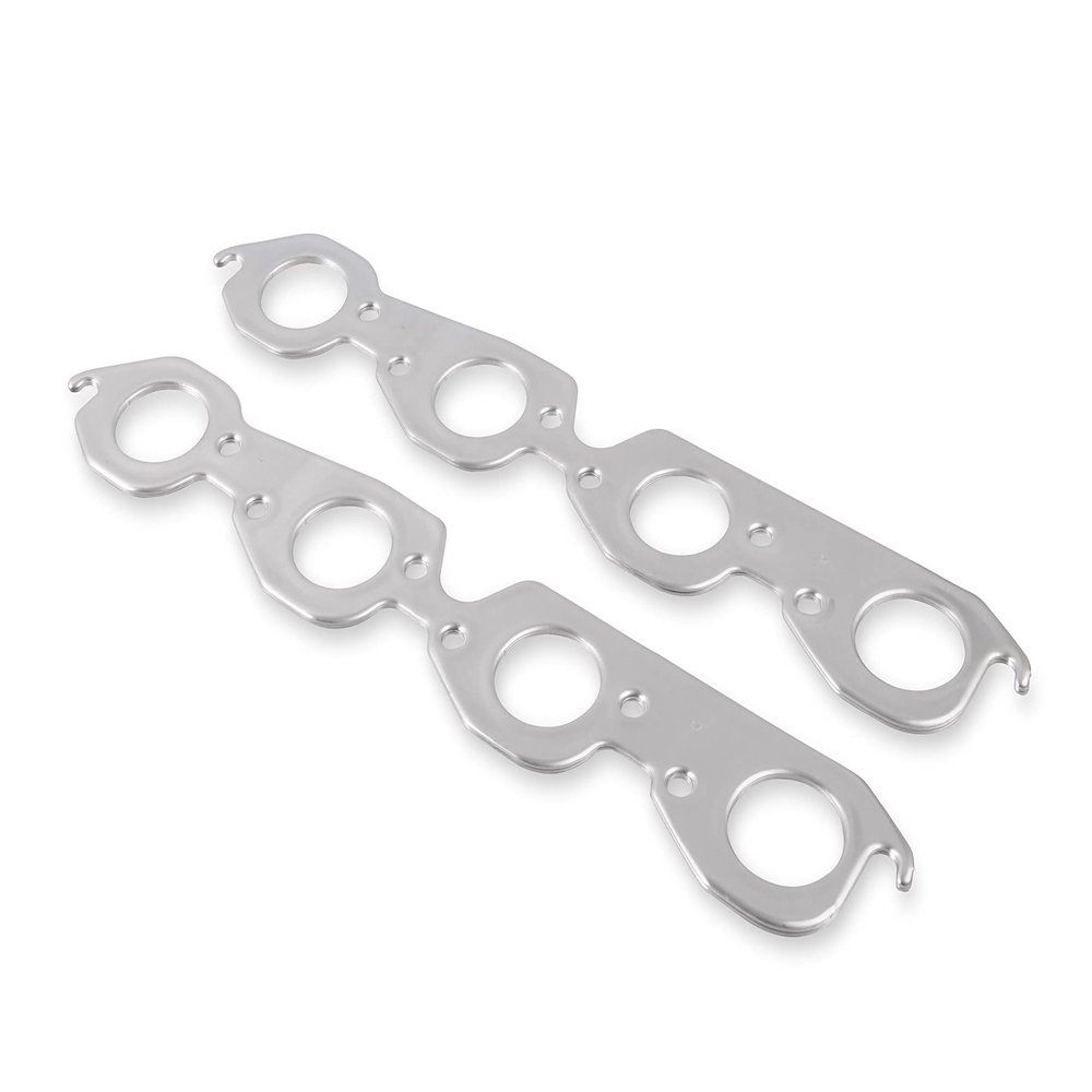 Flowtech 99153FLT Header Gaskets - Aluminum-Layered - Round Ports