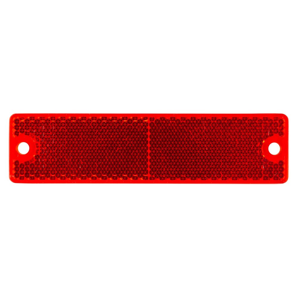 Grote 40132-5 Red Mini Stick-On / Screw-Mount Rectangular Reflectors (Pair Pack)