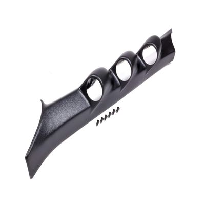 Auto Meter 12203 Gauge Works Triple Pillar, Black