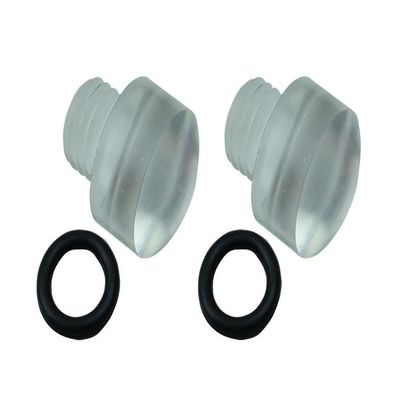 Moroso 65226 Clear View Sight Plugs for Carburetors
