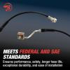 Raybestos Element3 Automotive Replacement Front Left Brake Hydraulic Hose for Select Jeep (BH38895) view 2
