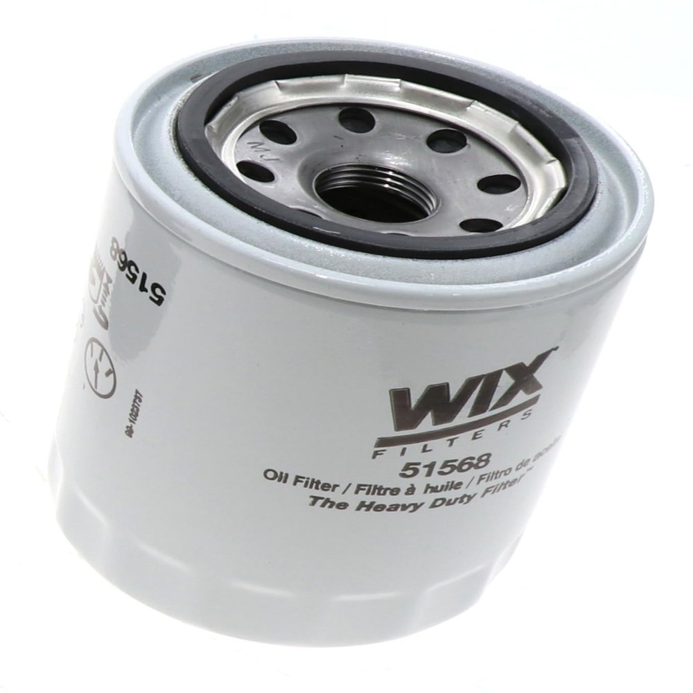 WIX 51568 Oil Filter Replacement, Built for Synthetic and High Mileage Oil - Compatible with Komatsu Equipment, Yanmar Engines
