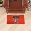 FANMATS NCAA Texas Tech University Red Raiders Nylon Face Starter Rug ,19"x30" view 2