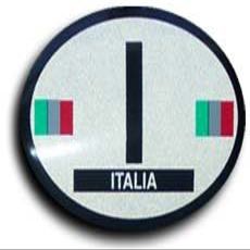 Flagline.com Italy - Oval decal