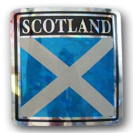 Flagline Scotland (St. Andrews) - Reflective Decal