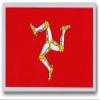 Flagline Isle of Man - Country Auto Decal view 1