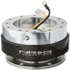 NRG Innovations Gen 1.5 6-Holes Racing Steering Wheel Quick Release Adapter With Mounting Bolts, Carbon Fiber Ring, NRG-SRK-100CF view 1