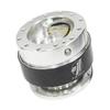 NRG Innovations Gen 1.5 6-Holes Racing Steering Wheel Quick Release Adapter With Mounting Bolts, Carbon Fiber Ring, NRG-SRK-100CF view 2