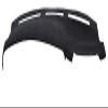 Dashmat SuedeMat Dashboard Cover Volvo 900 Series (Faux-Suede, Black) view 1