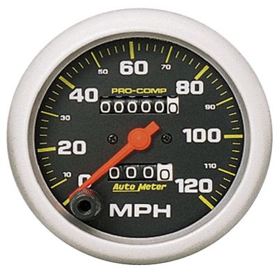 Auto Meter 5152 Pro-Comp Mechanical In-Dash Speedometer,3.375 in.