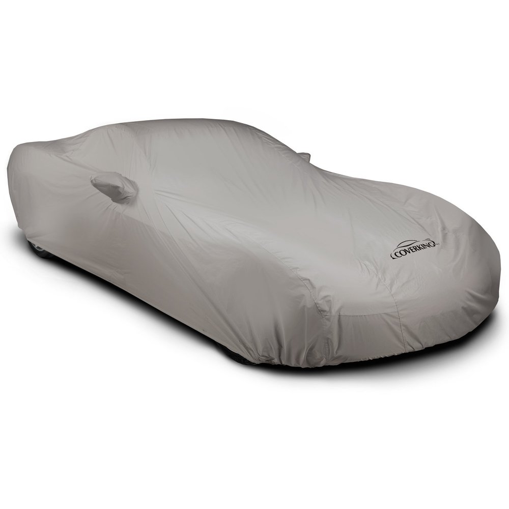 Coverking Custom Car Cover for Select Mercury Topaz Models - Stormproof Solid (Gray)