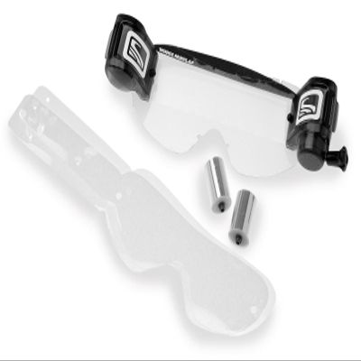 Voltage R Series Works Tear Off Kit - Clear, Manufacturer: Scott USA, WORKS TEAROFF 10PK VOLT R