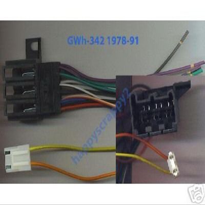 Stereo Wire Harness Oldsmobile Delta 88 82 83 84 85 (car Radio Wiring Install...