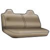 Coverking Custom Fit Front Split Bench Seat Cover for Select Ford F-150 Models - Neoprene (Hawaiian Blue with Black Sides) view 2