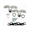 JBA 1815S-1JS 1-5/8" Shorty Stainless Steel Silver Ceramic Exhaust Header view 1