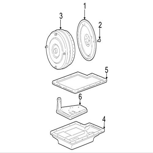 Ford 1C3Z-6375-BA, Auto Trans Flexplate