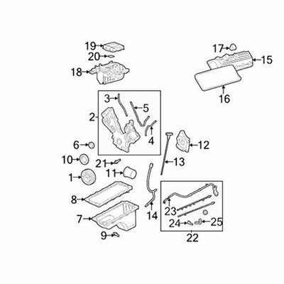 Ford 4R3Z-6020-EB, Engine Timing Cover Gasket
