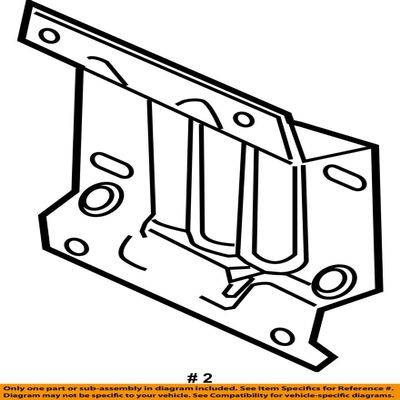 Ford 8C2Z-17B884-A - Bracket