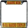 License Plate Frame - Marine Corps view 1